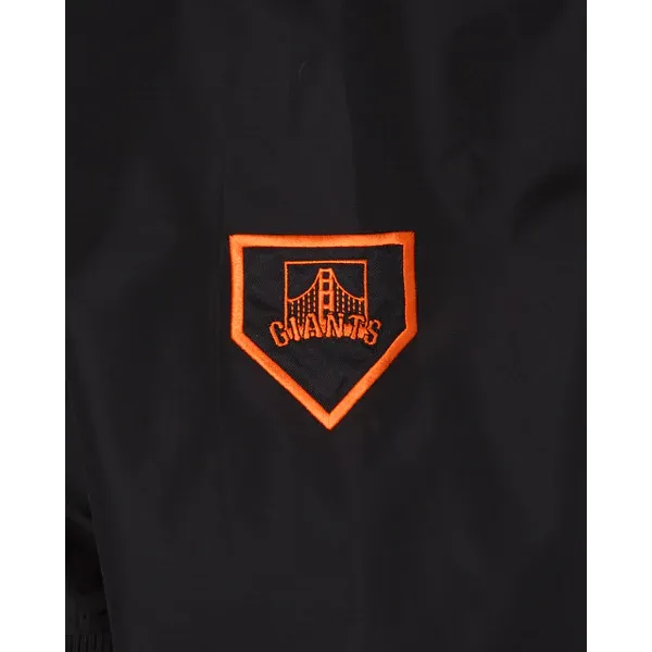 New Era San Francisco Giants Track Jacket-Black