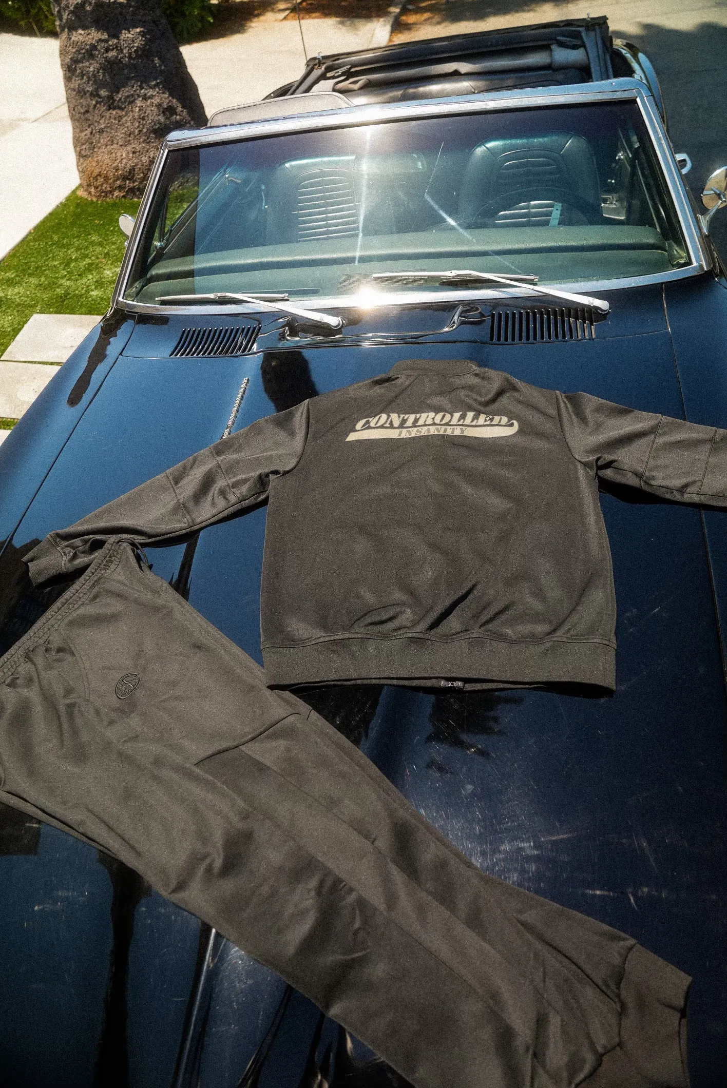 Onyx Black Track Jacket