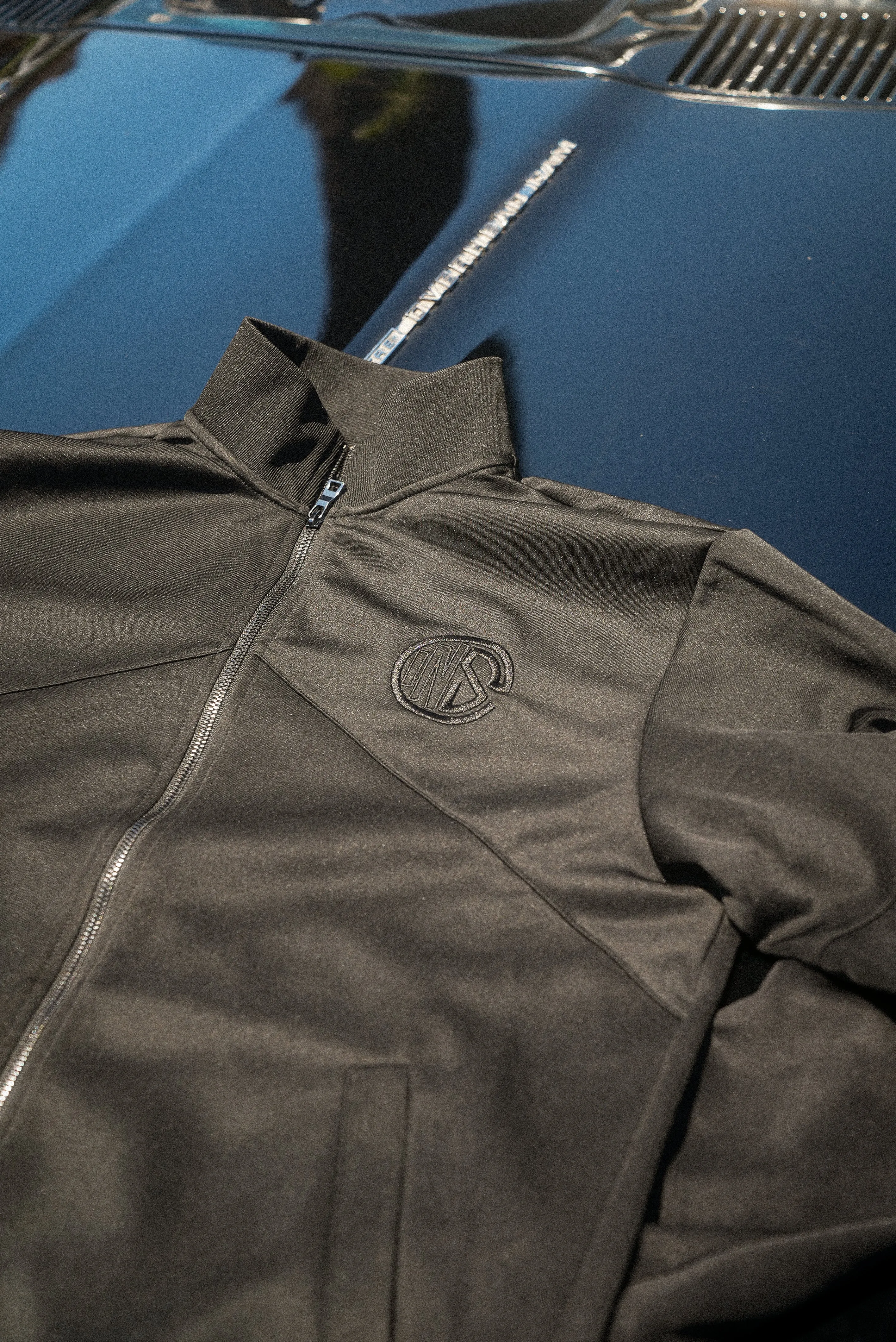 Onyx Black Track Jacket