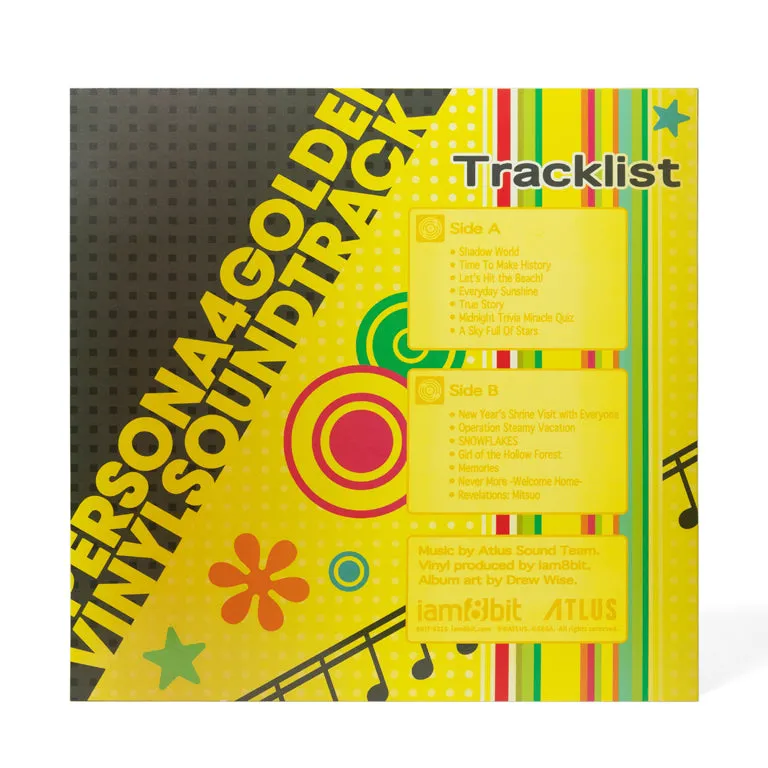 Persona 4 Golden Vinyl Soundtrack