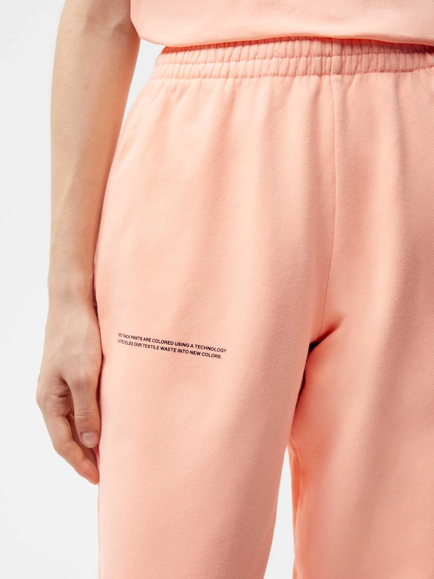 Re-Color Track Pants—apricot orange