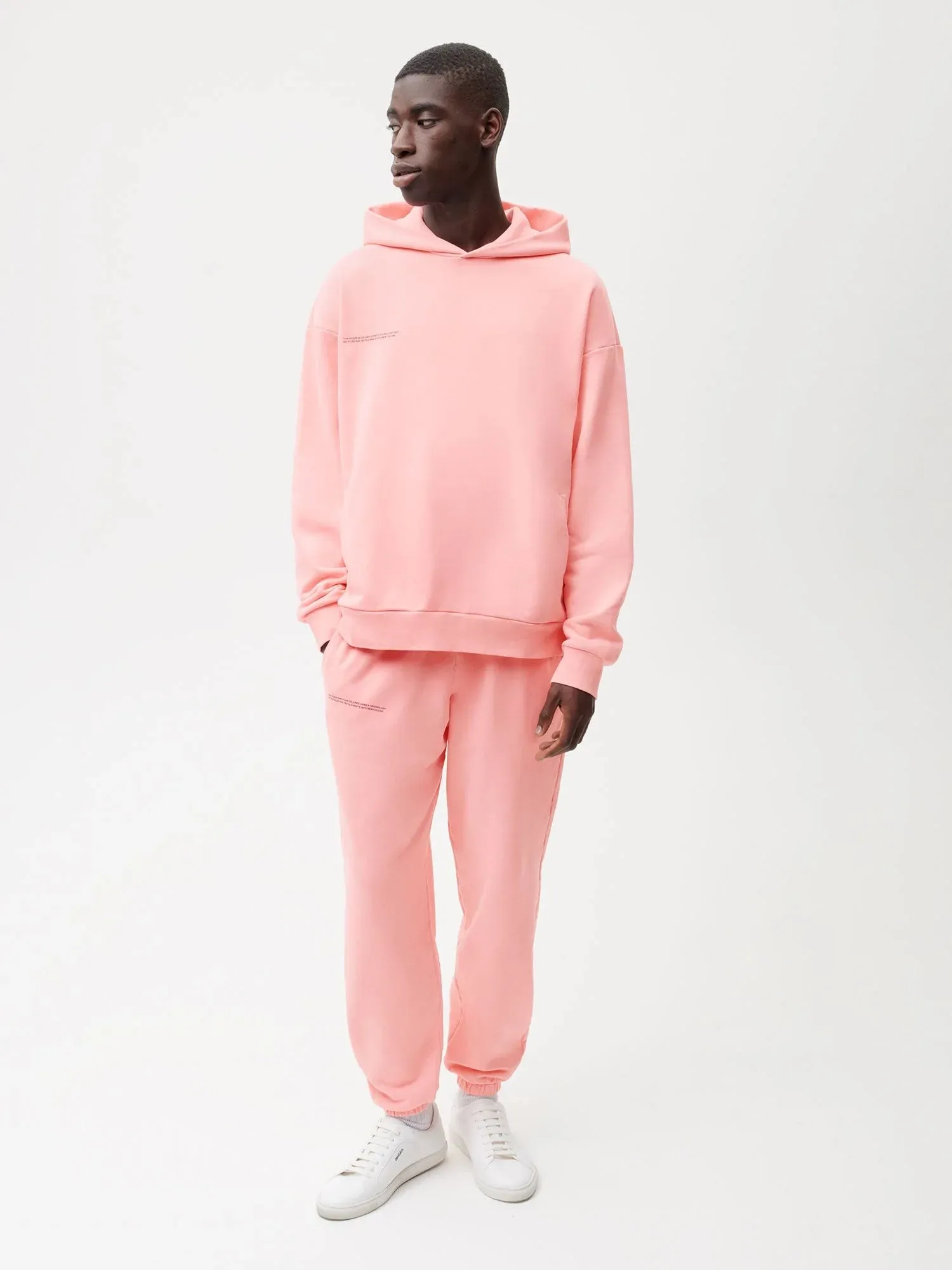 Re-Color Track Pants—coral pink