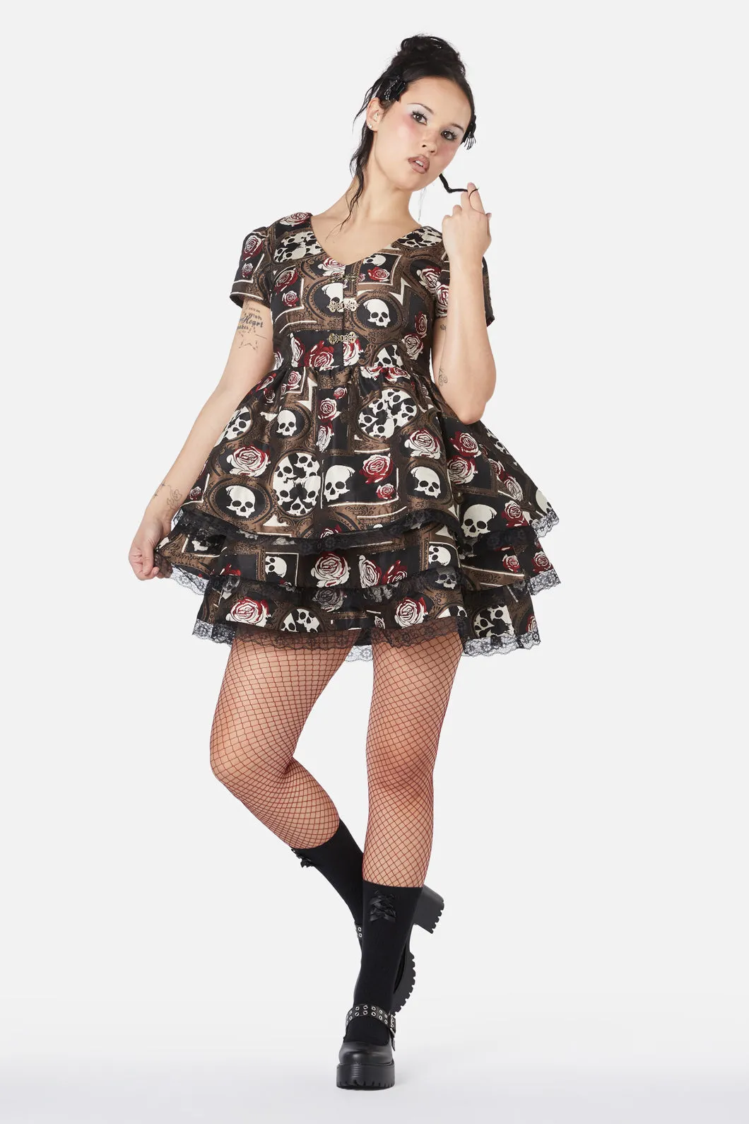 Requiem Brocade Dress