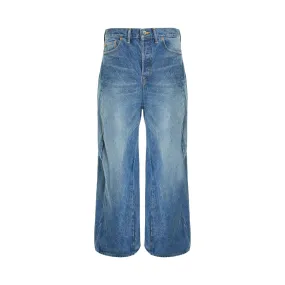 Robot Legs Denim Pants in Indigo