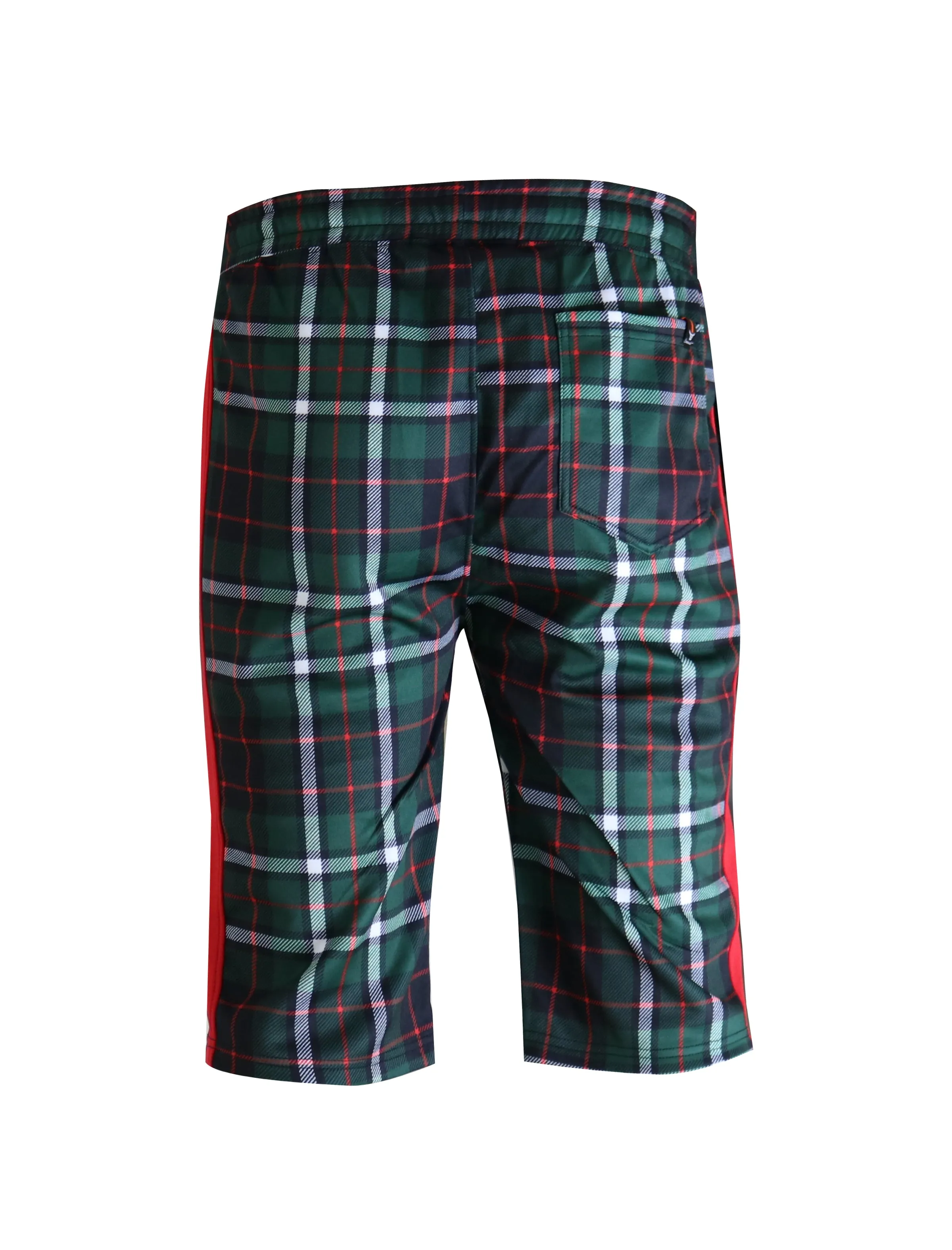 S91701-FASHION TRACK SHORTS (HUNTER)