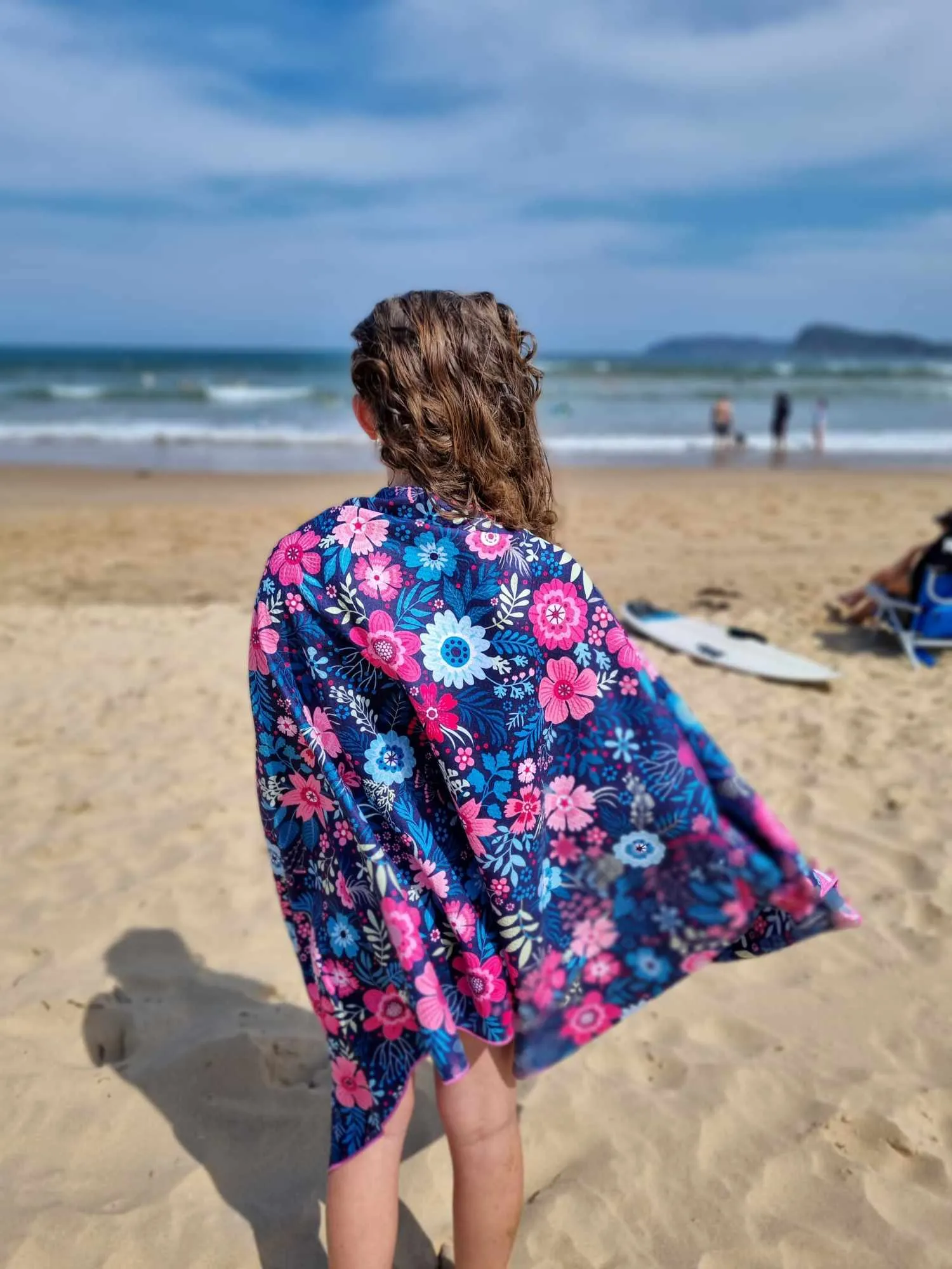 Schmik Sand Free Towel Blossom Breeze