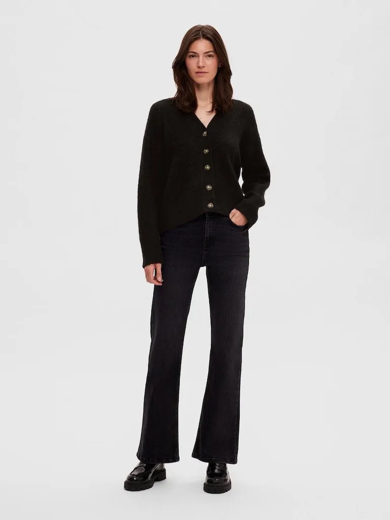 Selected Femme Maline - Strikket uldcardigan