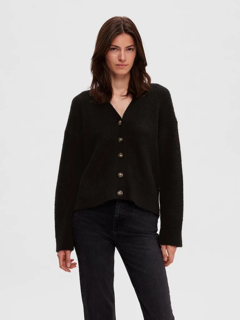 Selected Femme Maline - Strikket uldcardigan
