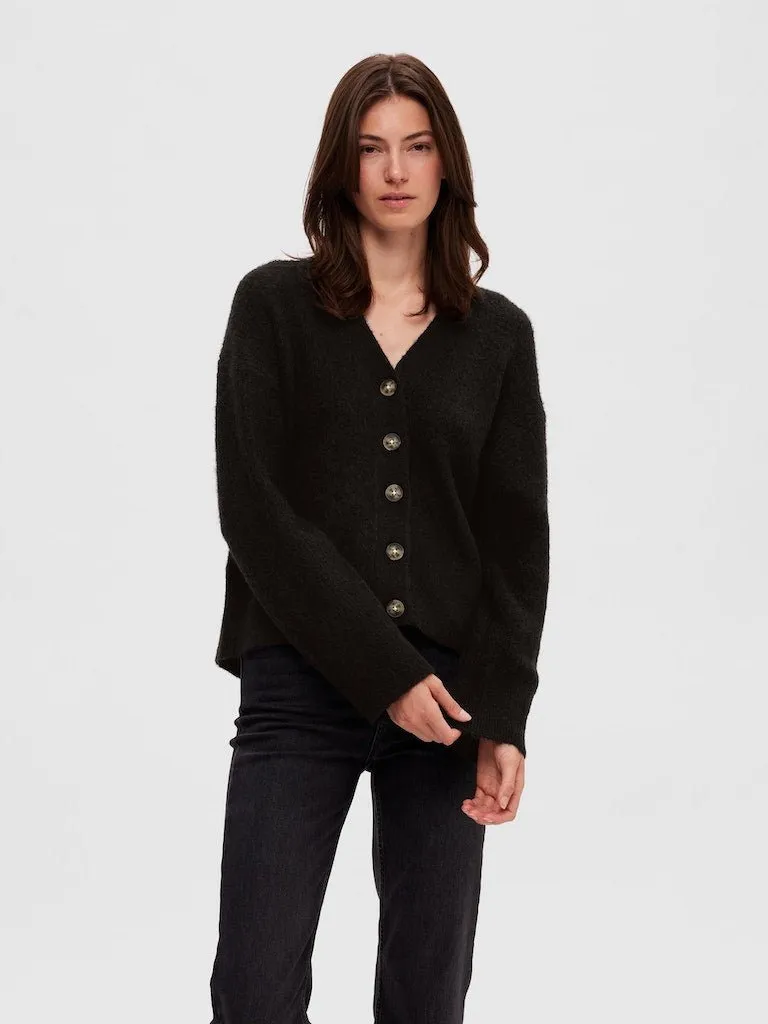 Selected Femme Maline - Strikket uldcardigan