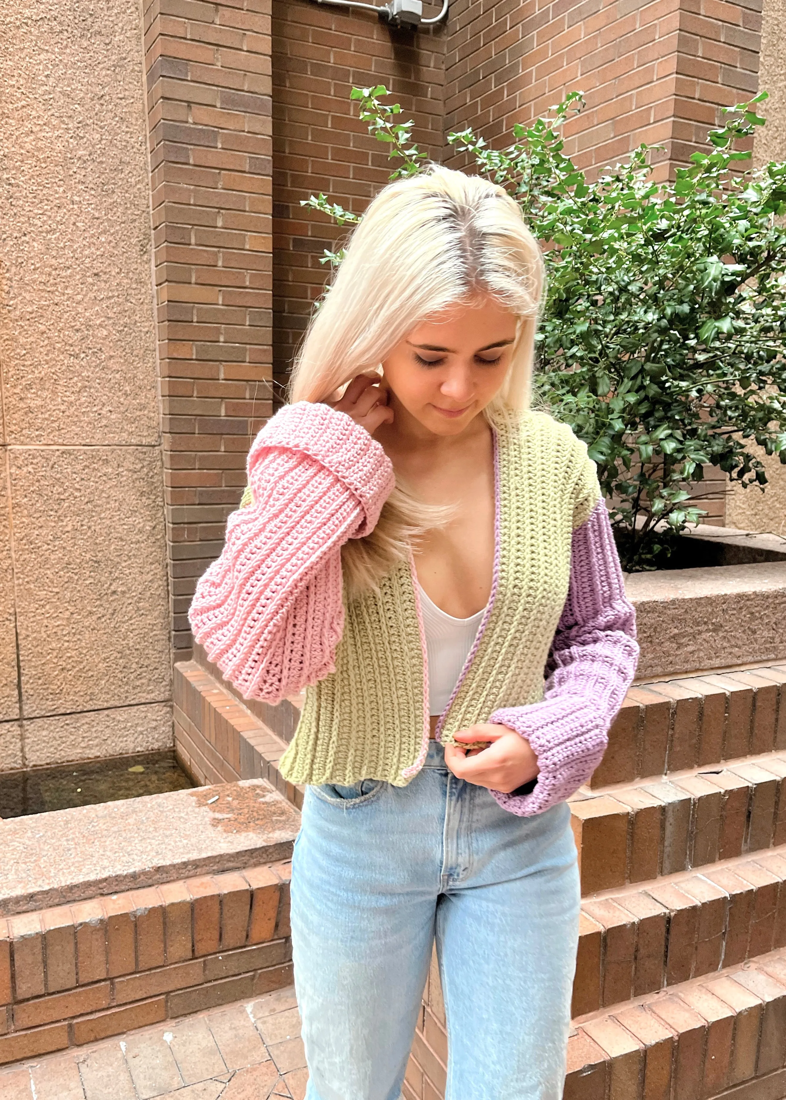 Solna Cardigan Crochet Pattern