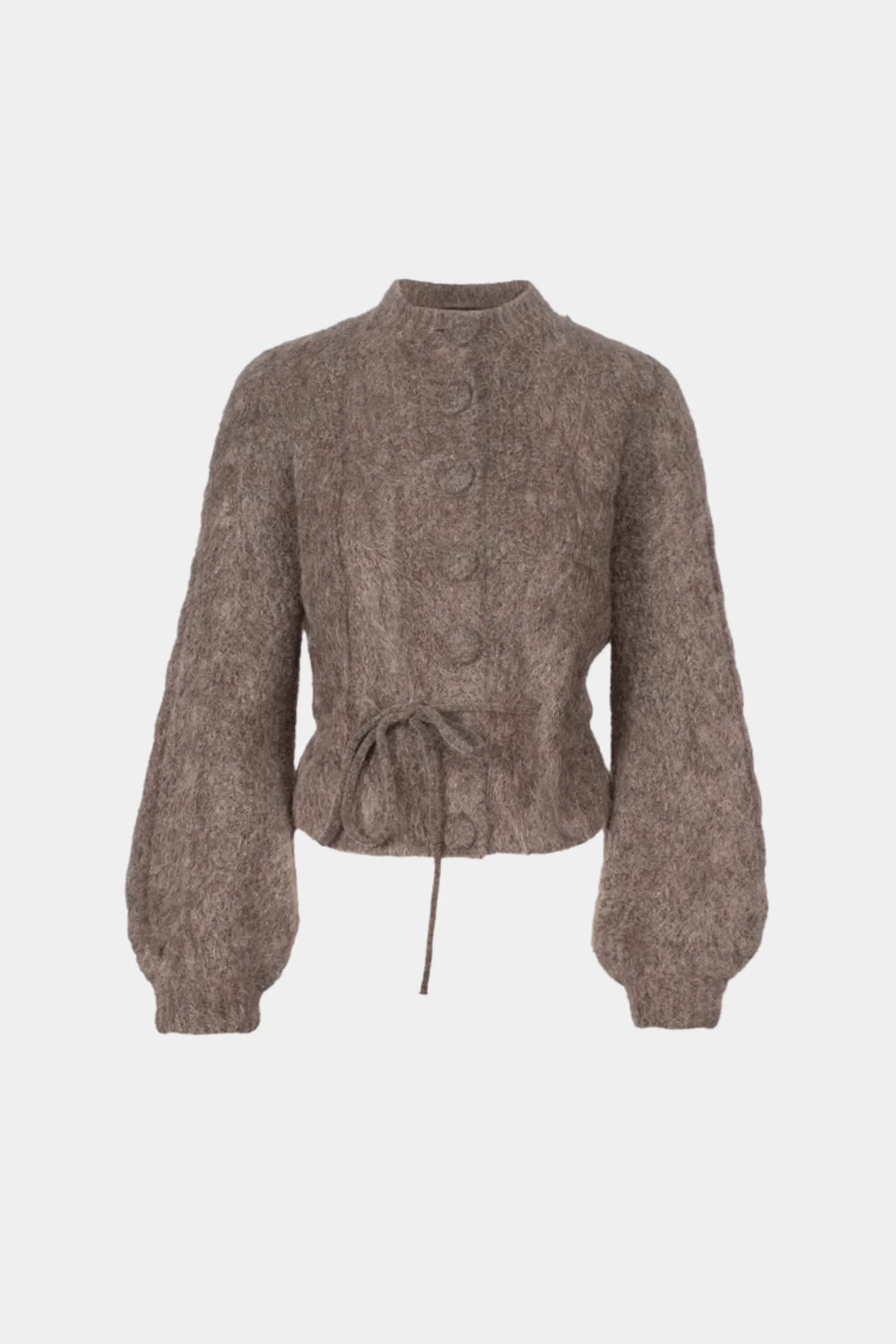 Sophia Chunky Cardigan Brown
