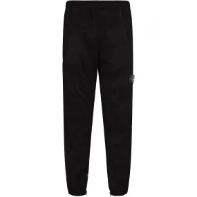 Stone Island Black Nylon Metal Pants