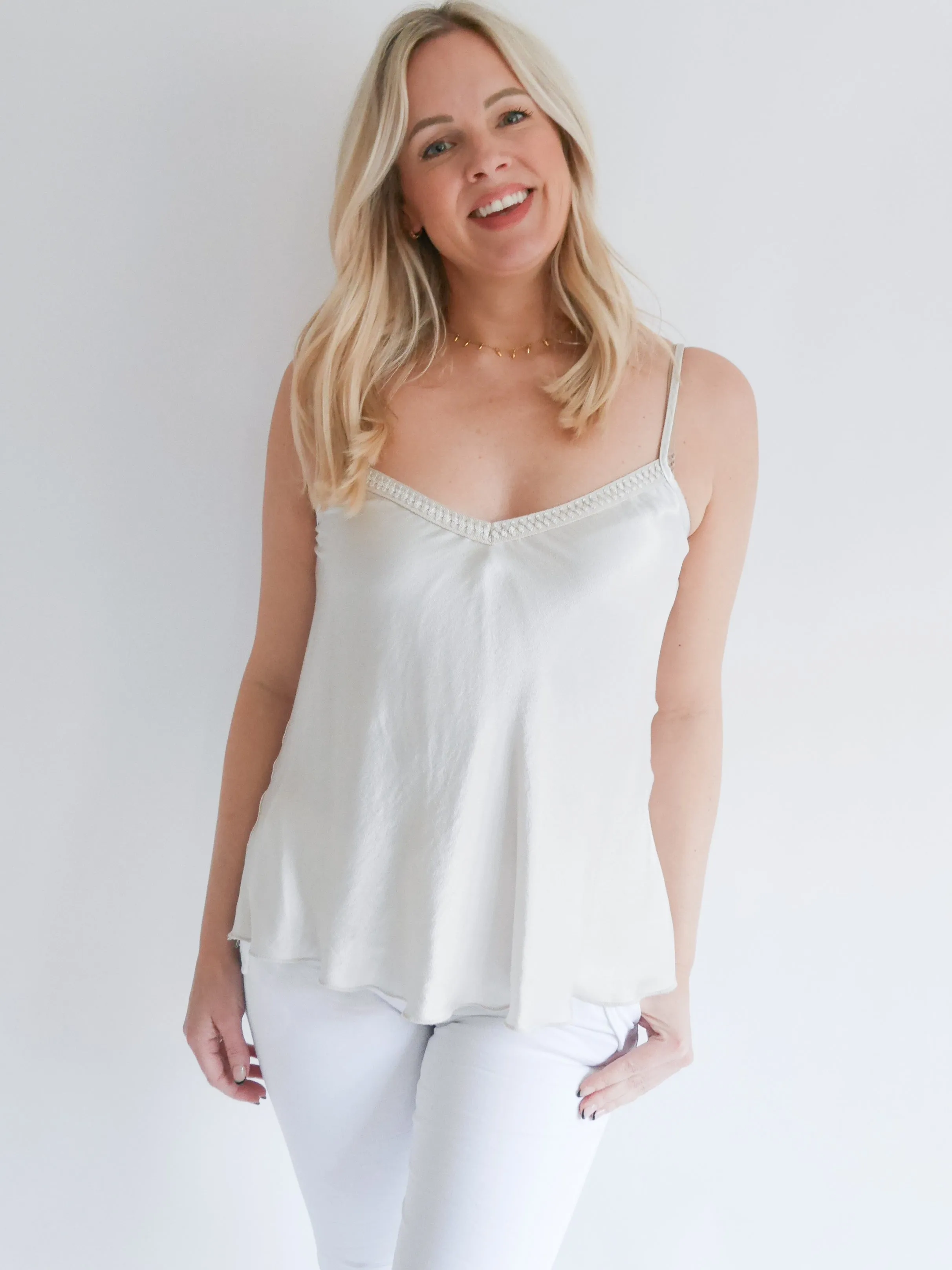 Tamsin Camisole Beige
