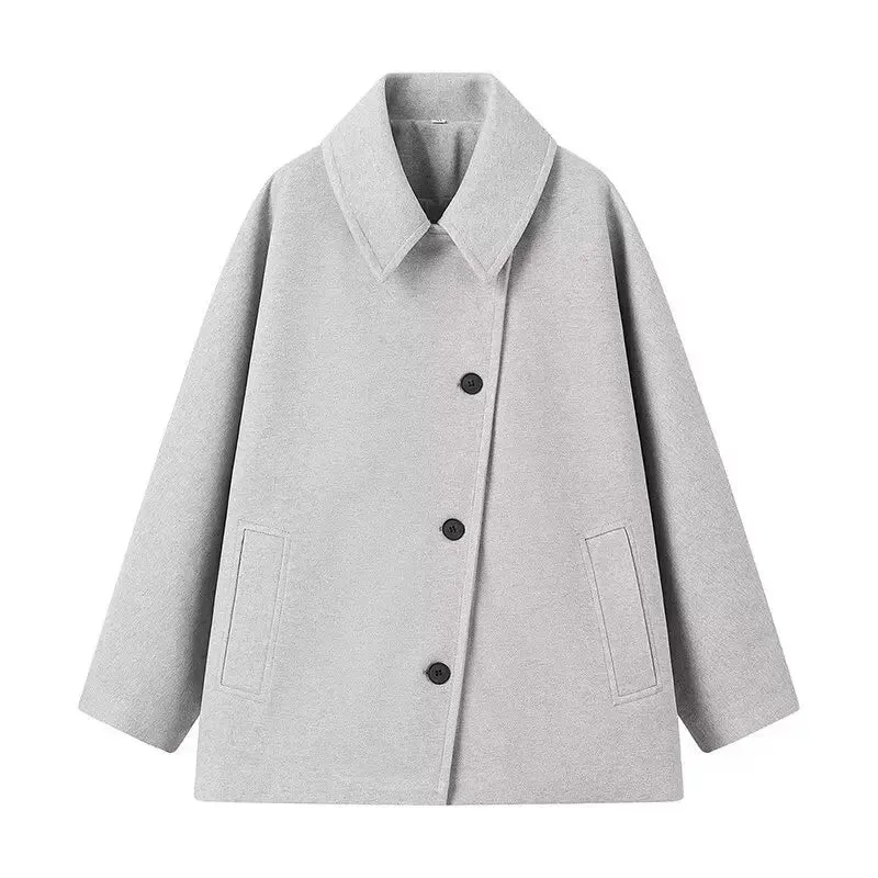 Tarina - Oversized lapel jacket