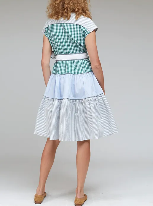 THE ELODIE DRESS - GREEN