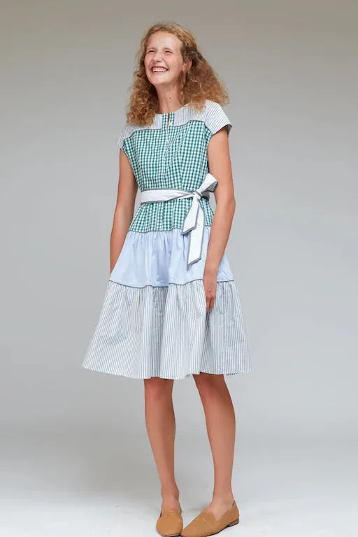 THE ELODIE DRESS - GREEN