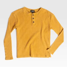 Thermal Washed Henley