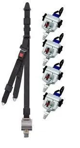 TITAN800 Retractor Kit with Occupant Restraint | S-Hooks & L-Track | AL812S-4C