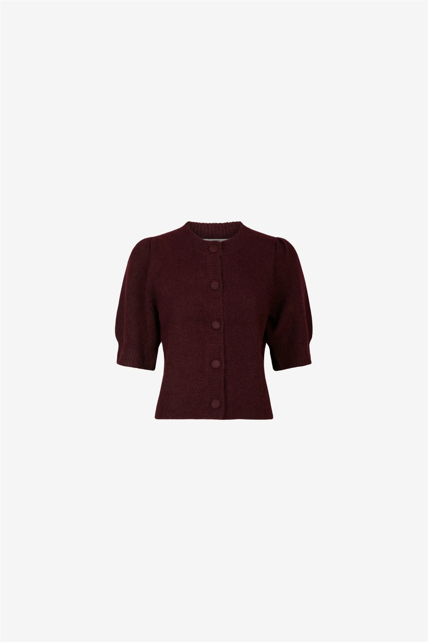 Trudy Knit Cardigan Wine