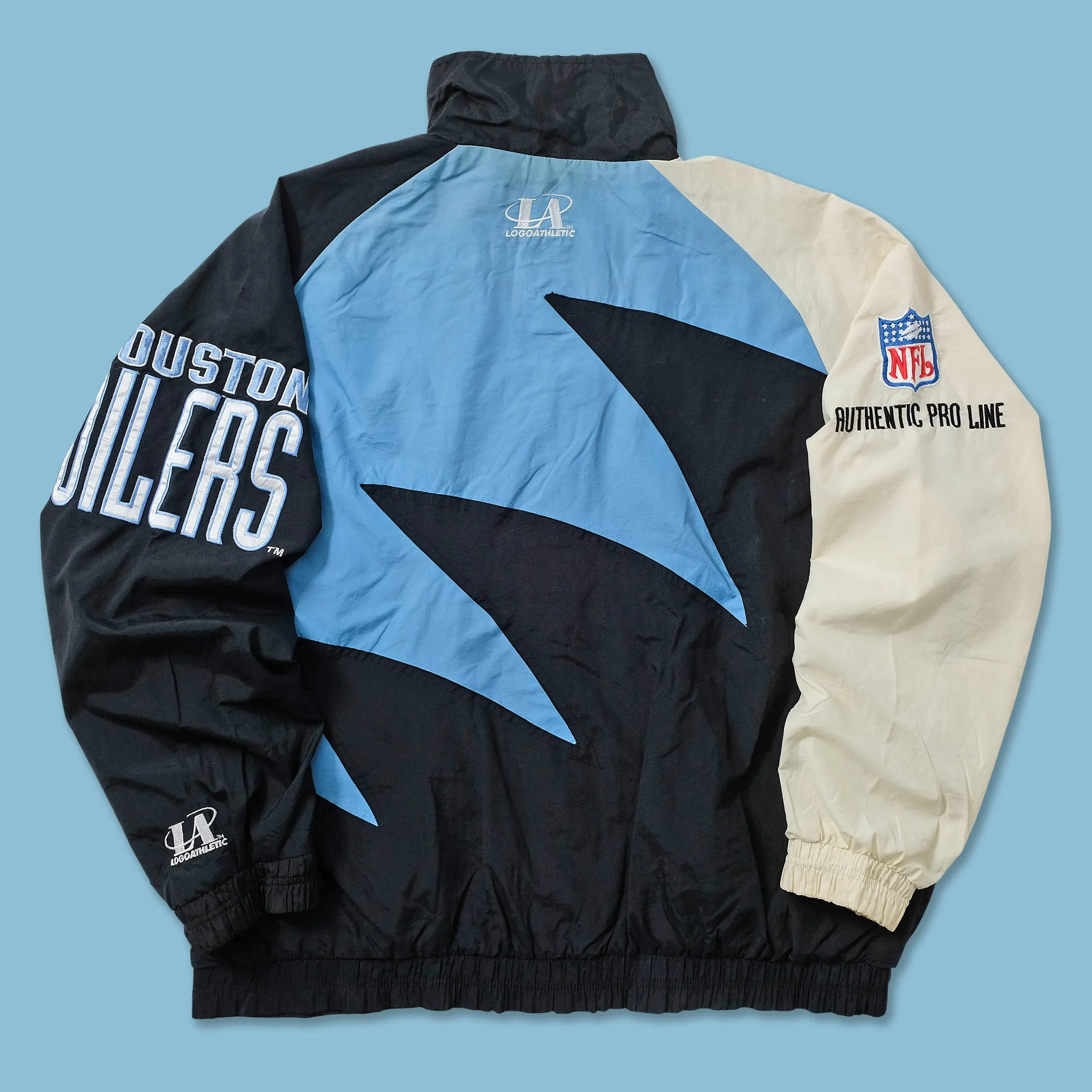 Vintage Houston Oilers Track Jacket XLarge