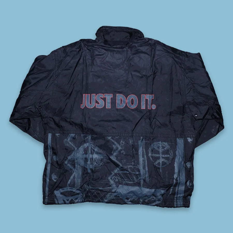 Vintage Nike Just Do It Track Jacket Large