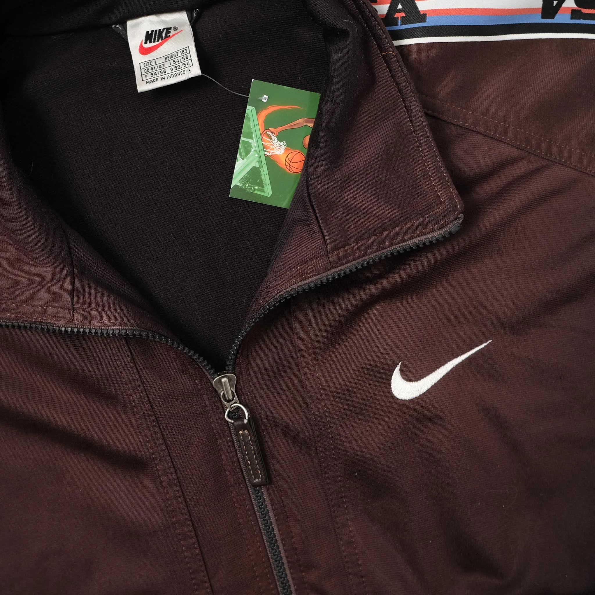 Vintage Nike USA Track Jacket Large