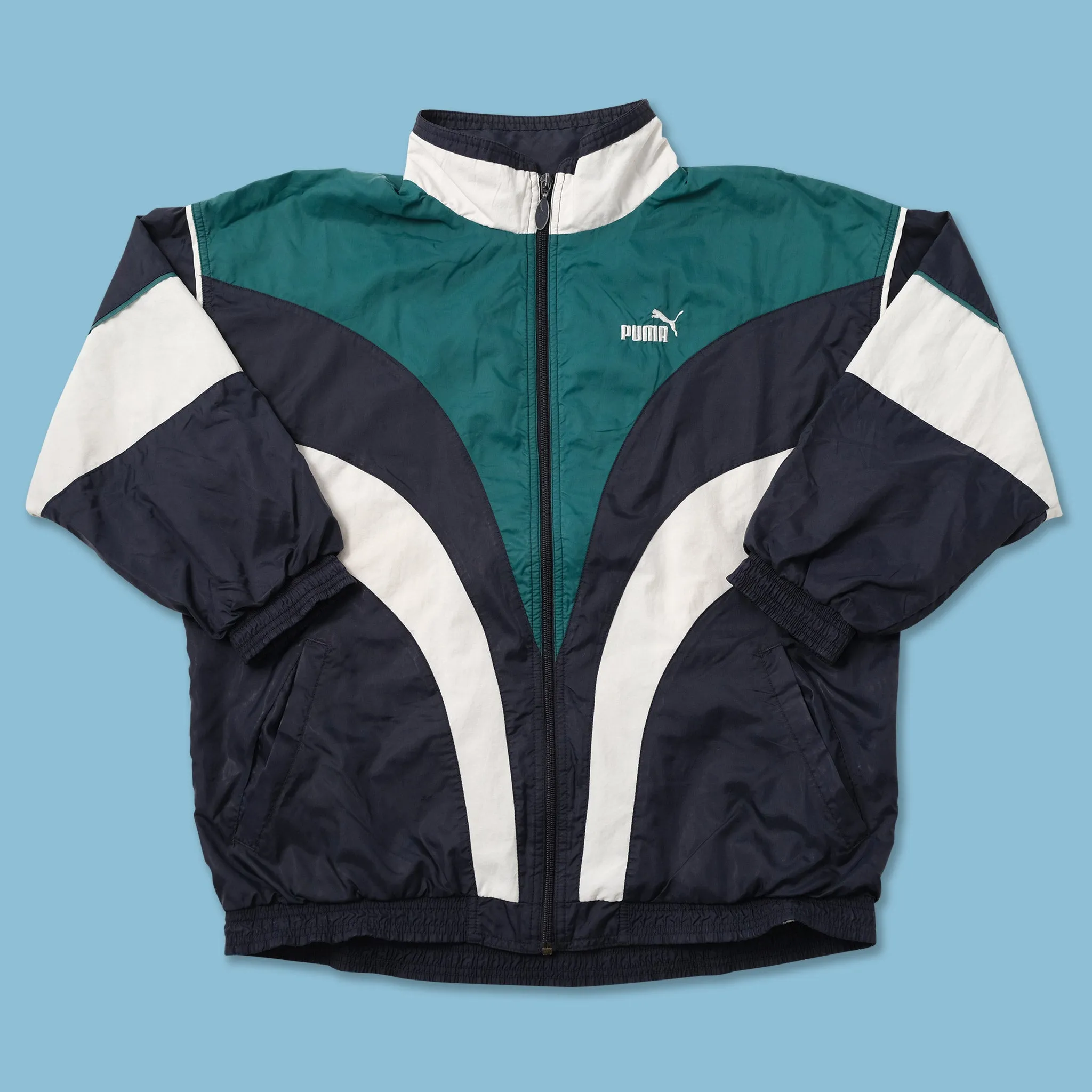 Vintage Women's Puma Track Jacket Large